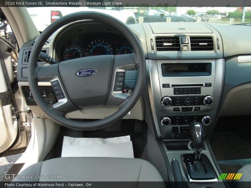 Smokestone Metallic / Medium Light Stone 2010 Ford Fusion SE