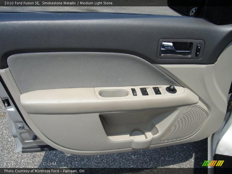 Smokestone Metallic / Medium Light Stone 2010 Ford Fusion SE
