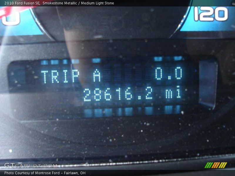 Smokestone Metallic / Medium Light Stone 2010 Ford Fusion SE