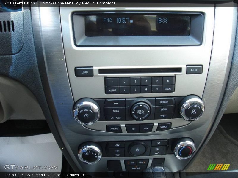 Smokestone Metallic / Medium Light Stone 2010 Ford Fusion SE