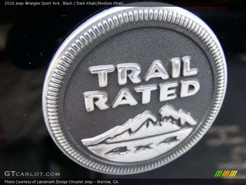 Black / Dark Khaki/Medium Khaki 2010 Jeep Wrangler Sport 4x4