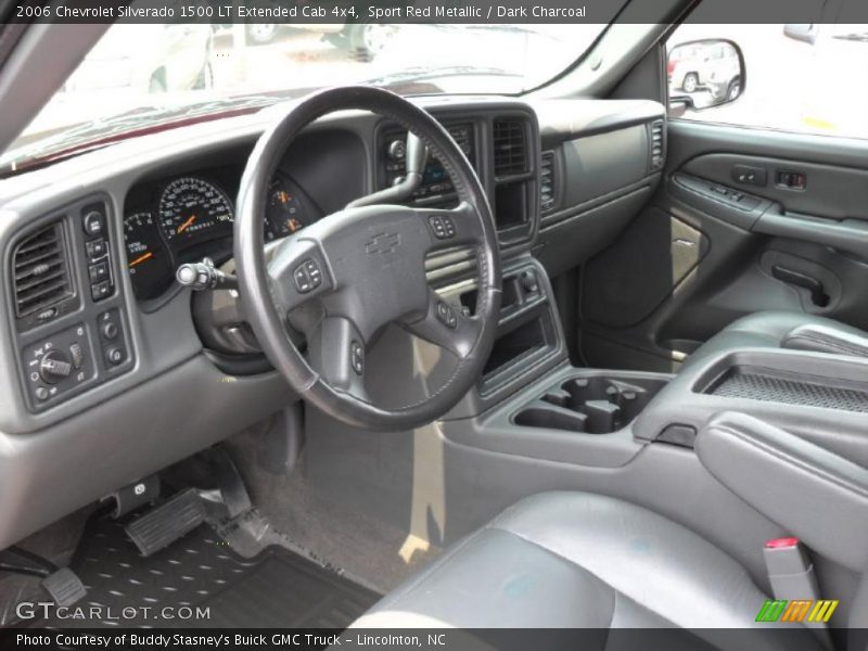 Sport Red Metallic / Dark Charcoal 2006 Chevrolet Silverado 1500 LT Extended Cab 4x4