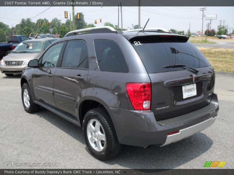 Granite Grey Metallic / Ebony 2007 Pontiac Torrent AWD