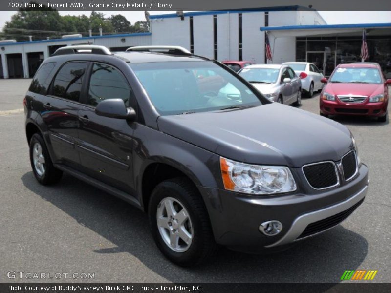 Granite Grey Metallic / Ebony 2007 Pontiac Torrent AWD