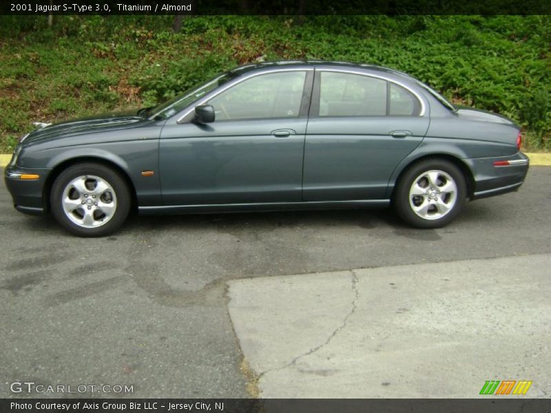 Titanium / Almond 2001 Jaguar S-Type 3.0