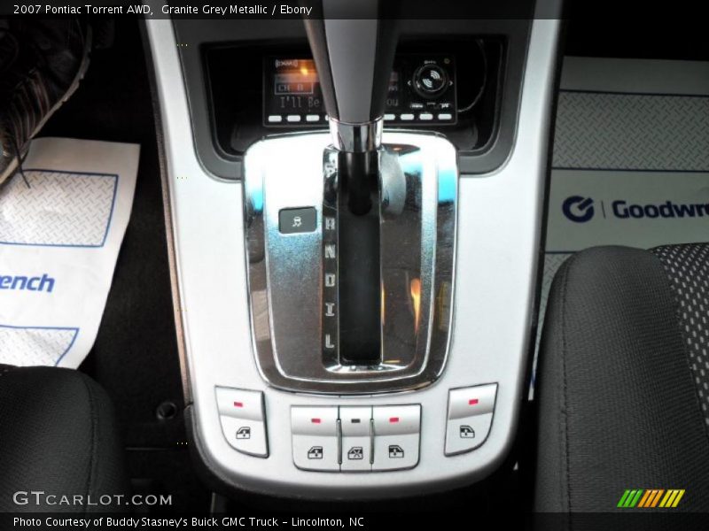 Granite Grey Metallic / Ebony 2007 Pontiac Torrent AWD