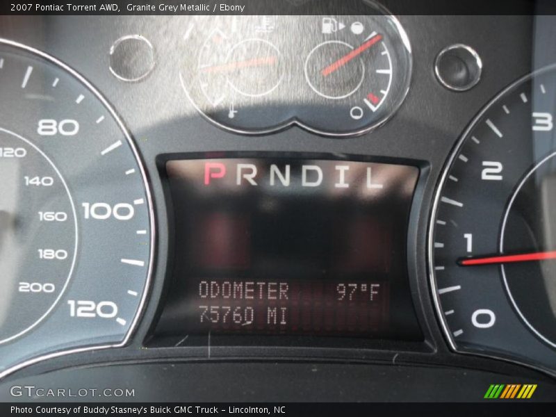 Granite Grey Metallic / Ebony 2007 Pontiac Torrent AWD