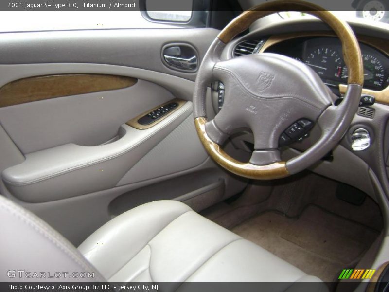 Titanium / Almond 2001 Jaguar S-Type 3.0