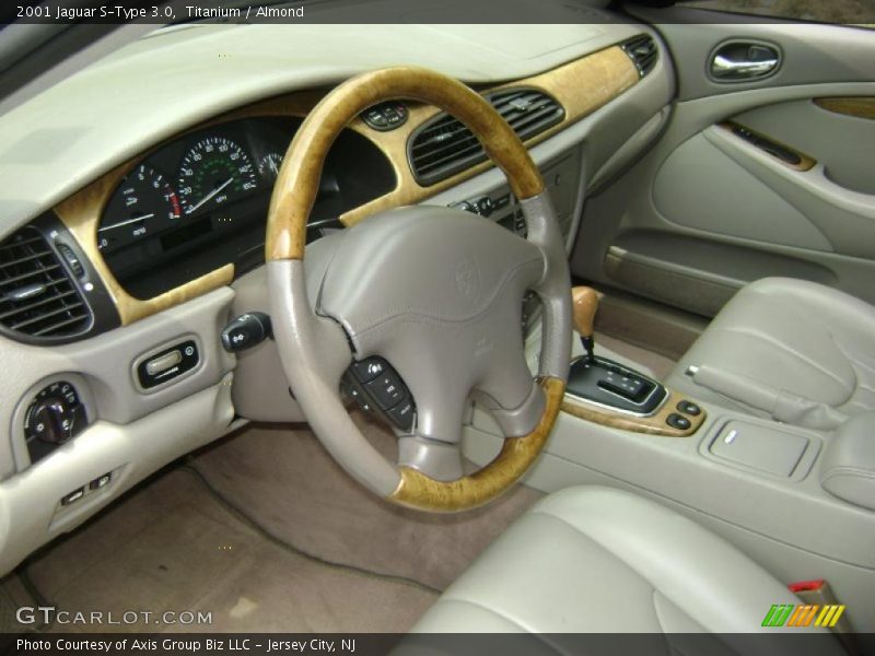Titanium / Almond 2001 Jaguar S-Type 3.0