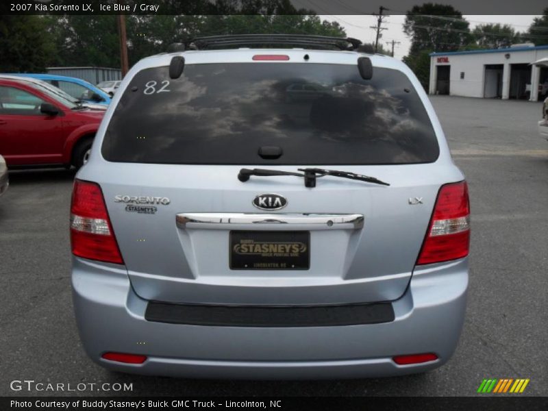 Ice Blue / Gray 2007 Kia Sorento LX