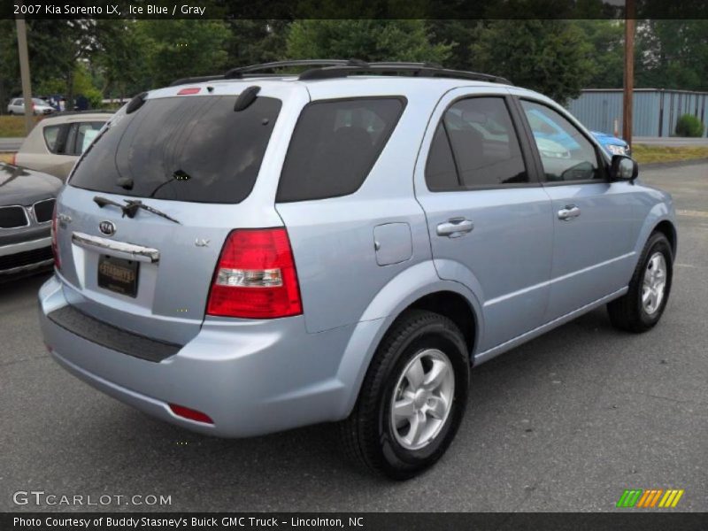 Ice Blue / Gray 2007 Kia Sorento LX