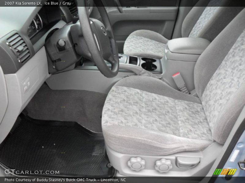 Ice Blue / Gray 2007 Kia Sorento LX