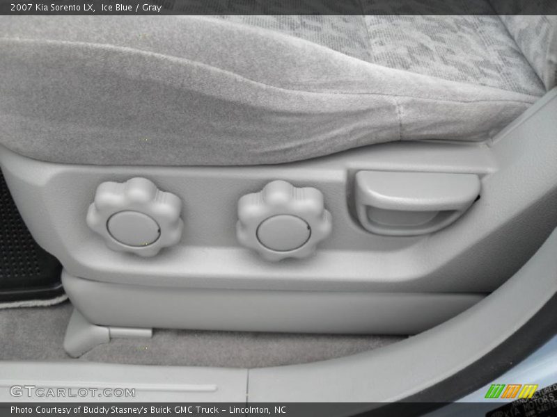 Ice Blue / Gray 2007 Kia Sorento LX