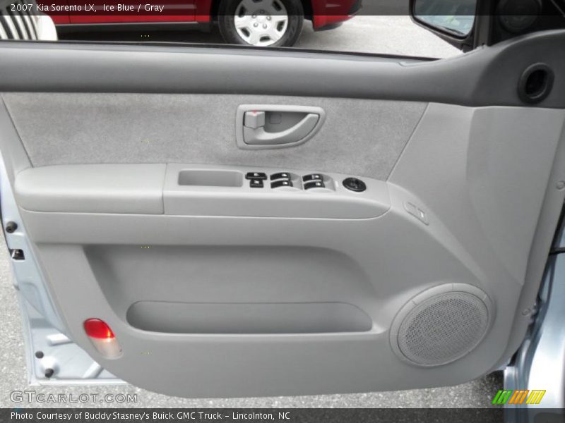 Ice Blue / Gray 2007 Kia Sorento LX