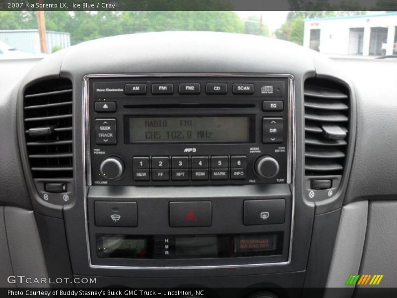 Ice Blue / Gray 2007 Kia Sorento LX
