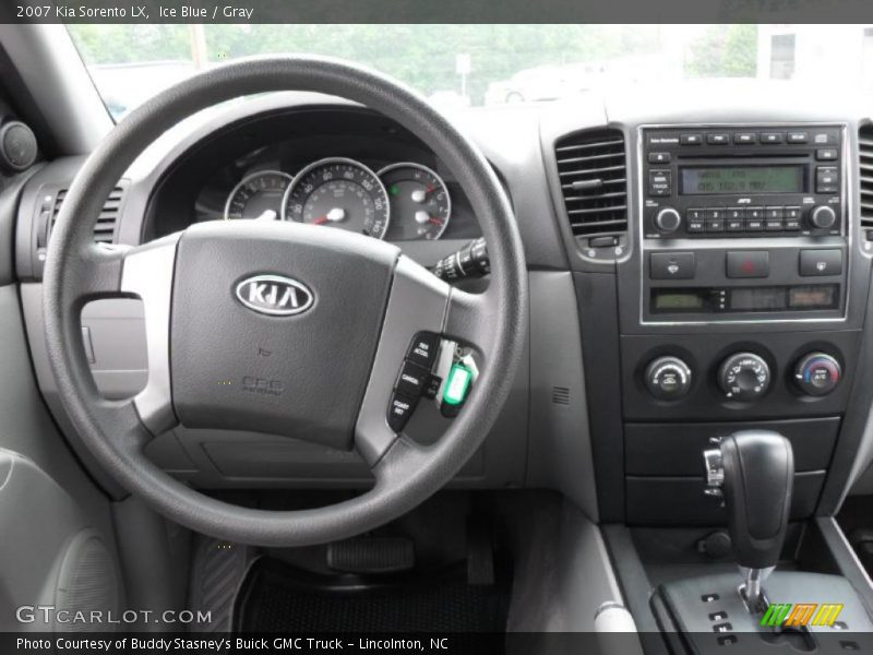 Ice Blue / Gray 2007 Kia Sorento LX