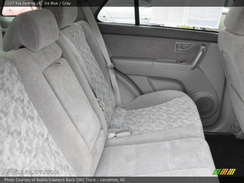 Ice Blue / Gray 2007 Kia Sorento LX