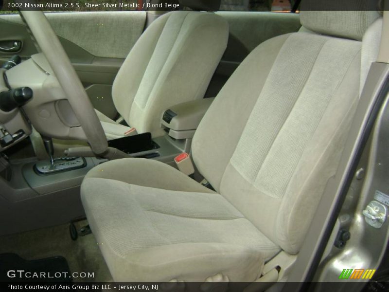 Sheer Silver Metallic / Blond Beige 2002 Nissan Altima 2.5 S
