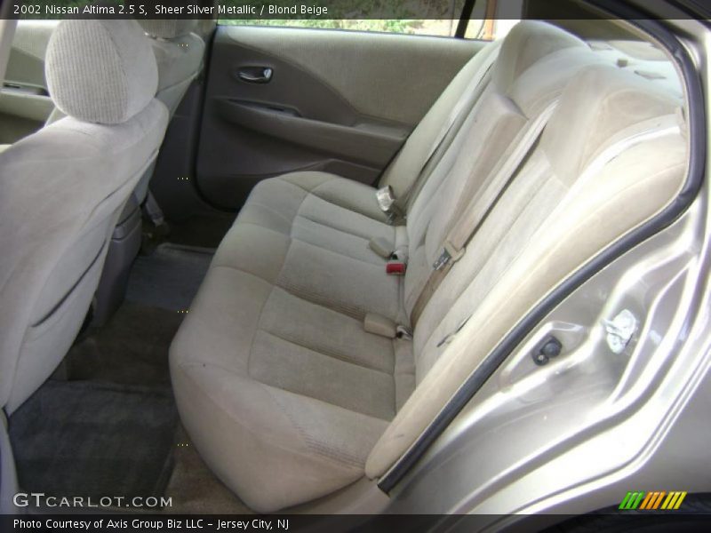 Sheer Silver Metallic / Blond Beige 2002 Nissan Altima 2.5 S