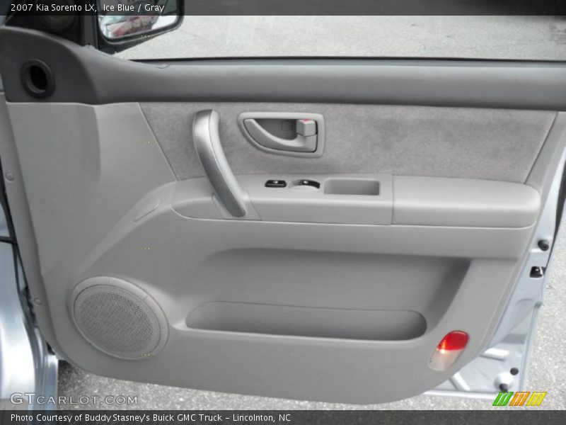 Ice Blue / Gray 2007 Kia Sorento LX