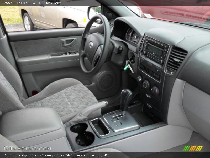 Ice Blue / Gray 2007 Kia Sorento LX