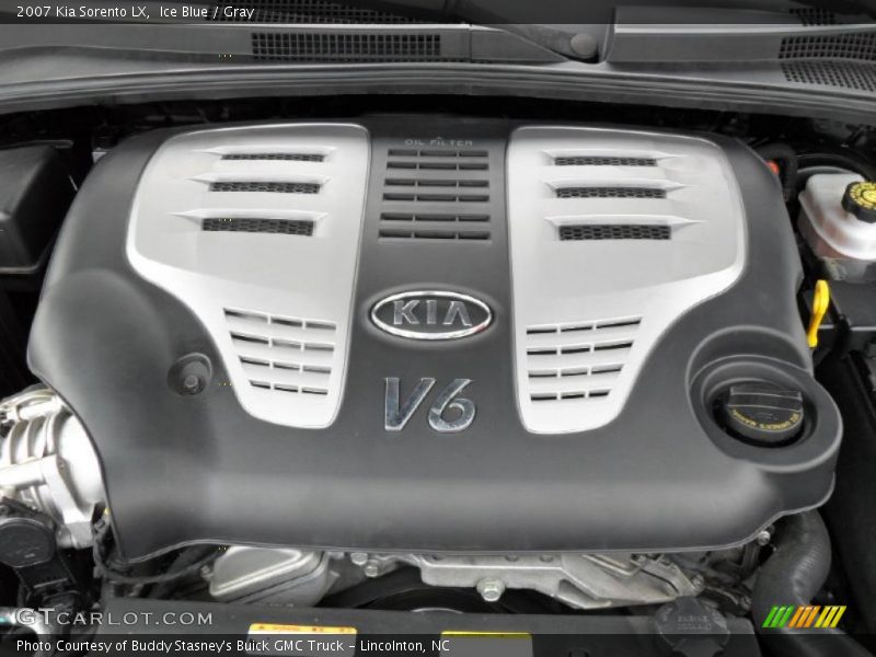 Ice Blue / Gray 2007 Kia Sorento LX