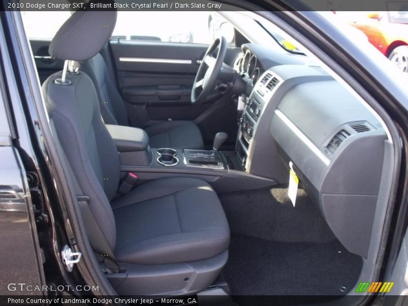 Brilliant Black Crystal Pearl / Dark Slate Gray 2010 Dodge Charger SXT
