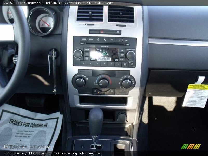 Brilliant Black Crystal Pearl / Dark Slate Gray 2010 Dodge Charger SXT