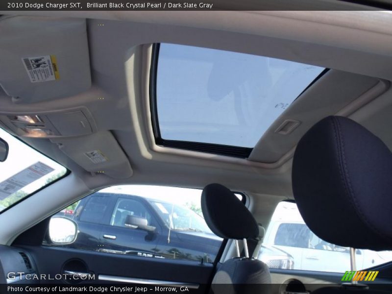 Brilliant Black Crystal Pearl / Dark Slate Gray 2010 Dodge Charger SXT