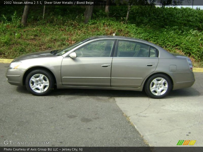 Sheer Silver Metallic / Blond Beige 2002 Nissan Altima 2.5 S