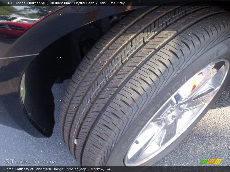 Brilliant Black Crystal Pearl / Dark Slate Gray 2010 Dodge Charger SXT