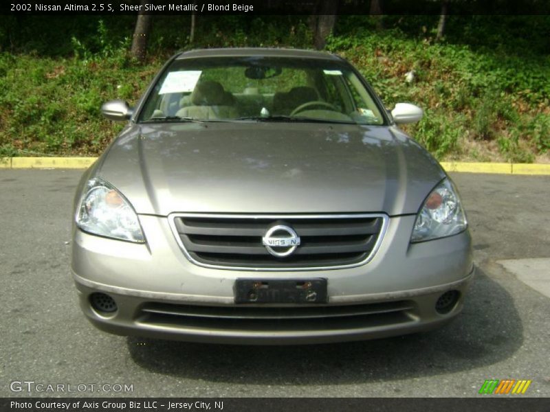 Sheer Silver Metallic / Blond Beige 2002 Nissan Altima 2.5 S