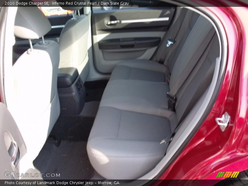 Inferno Red Crystal Pearl / Dark Slate Gray 2010 Dodge Charger SE