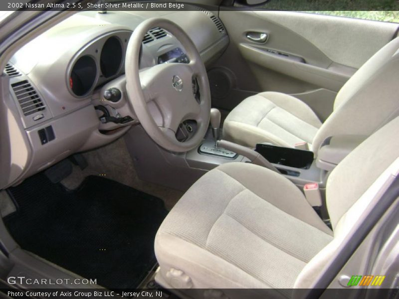 Sheer Silver Metallic / Blond Beige 2002 Nissan Altima 2.5 S