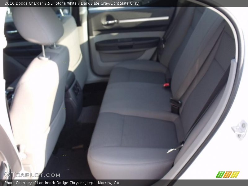 Stone White / Dark Slate Gray/Light Slate Gray 2010 Dodge Charger 3.5L
