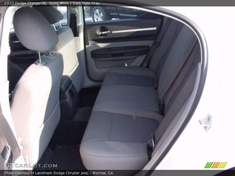 Stone White / Dark Slate Gray 2010 Dodge Charger SE