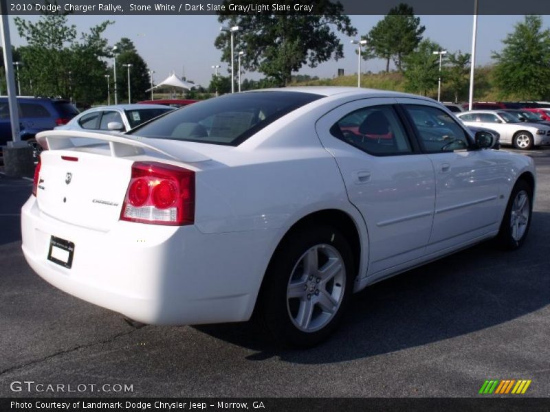 Stone White / Dark Slate Gray/Light Slate Gray 2010 Dodge Charger Rallye