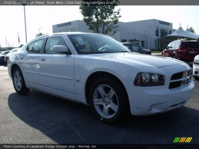 Stone White / Dark Slate Gray/Light Slate Gray 2010 Dodge Charger Rallye
