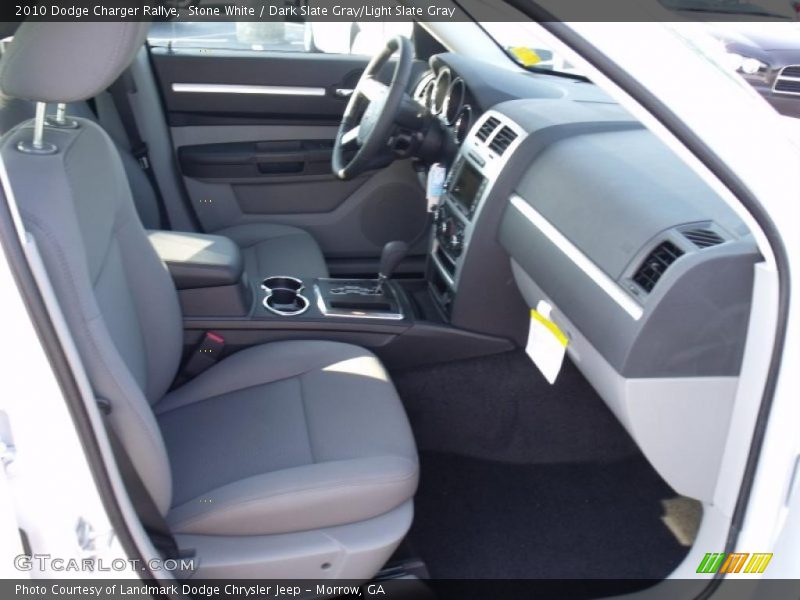 Stone White / Dark Slate Gray/Light Slate Gray 2010 Dodge Charger Rallye
