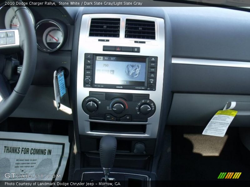 Stone White / Dark Slate Gray/Light Slate Gray 2010 Dodge Charger Rallye