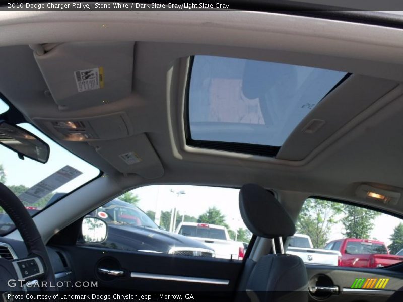 Stone White / Dark Slate Gray/Light Slate Gray 2010 Dodge Charger Rallye