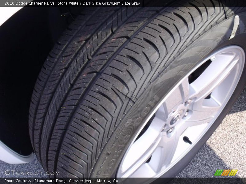 Stone White / Dark Slate Gray/Light Slate Gray 2010 Dodge Charger Rallye