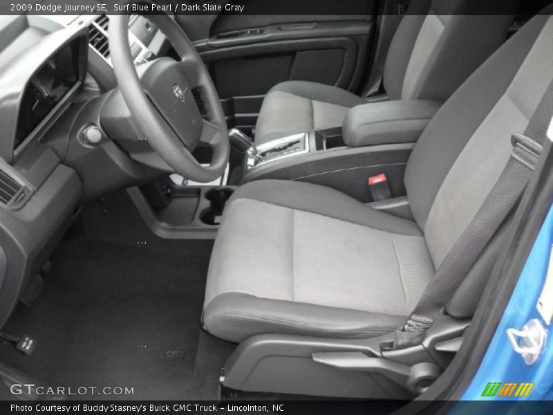 Surf Blue Pearl / Dark Slate Gray 2009 Dodge Journey SE