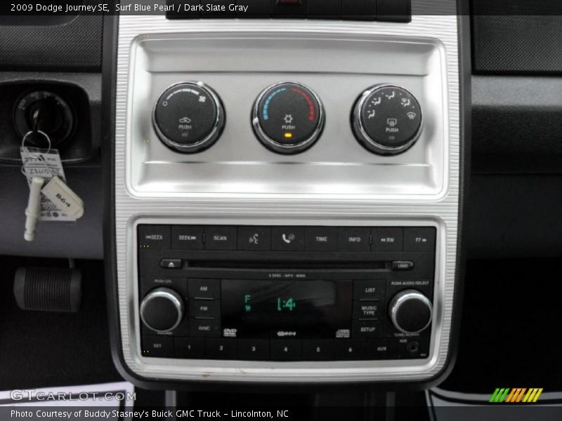Surf Blue Pearl / Dark Slate Gray 2009 Dodge Journey SE