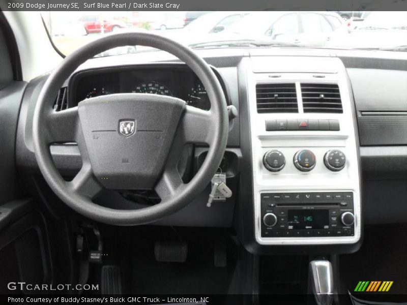 Surf Blue Pearl / Dark Slate Gray 2009 Dodge Journey SE