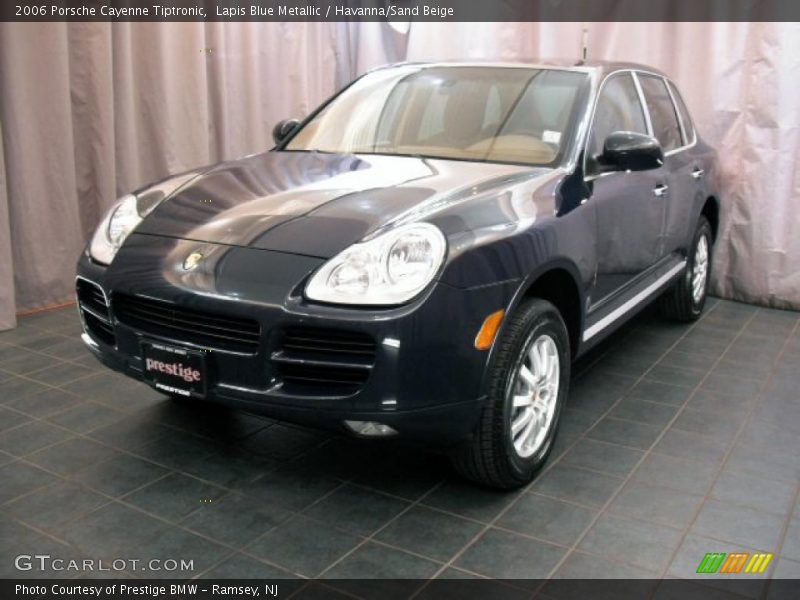 Lapis Blue Metallic / Havanna/Sand Beige 2006 Porsche Cayenne Tiptronic