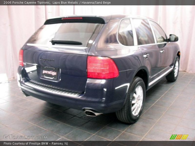 Lapis Blue Metallic / Havanna/Sand Beige 2006 Porsche Cayenne Tiptronic