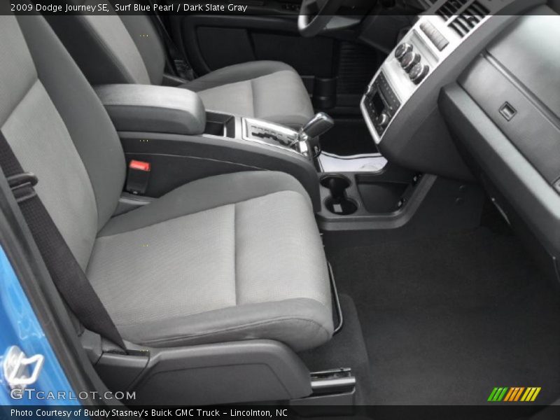 Surf Blue Pearl / Dark Slate Gray 2009 Dodge Journey SE