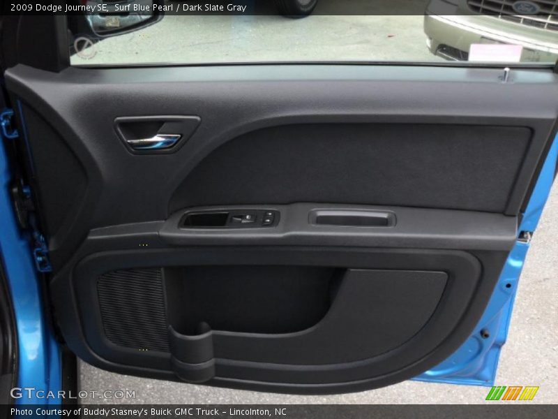 Surf Blue Pearl / Dark Slate Gray 2009 Dodge Journey SE