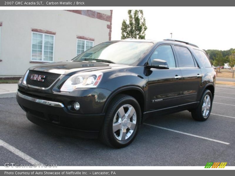 Carbon Metallic / Brick 2007 GMC Acadia SLT